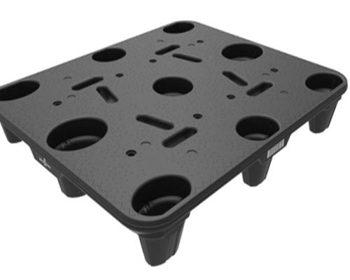 Transport plastic pallet