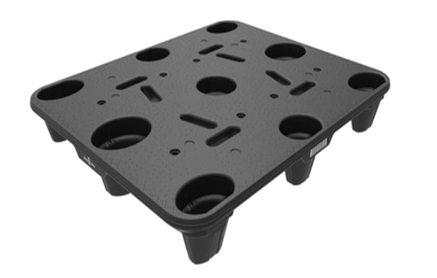 Transport plastic pallet