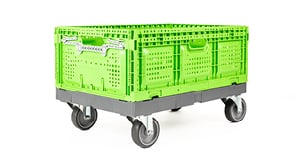 23.6 X 15.7 X 6.5<br>Item ID:  GP-2416BZ-QUARTER DOLLY