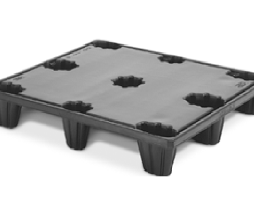 48 X 40 X 6.5 Nestable Medium Duty Distribution Pallet <br> Item ID: SH4840G2 NS